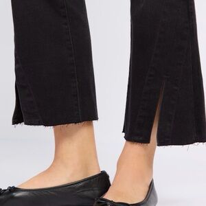 Liverpool Ghia Glider Crop Flare Twisted Seam Pants